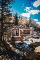 The water wheel and prayer wheel of Tibetan Buddhism
