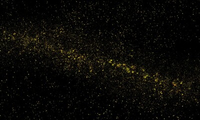 Elegand Gold Glitter Light Luxury Background