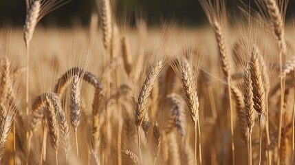 Fototapeta premium Wheat Generative AI