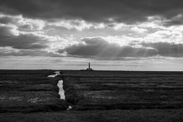 Lighthouse / Leuchtturm Westerheversand
