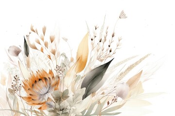 Fototapeta na wymiar a lovely floral arrangement with delicate blooms. Generative AI