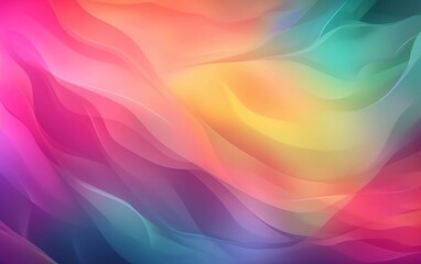 Abstract colorful background with lines. Soft colors. Generative AI technology.