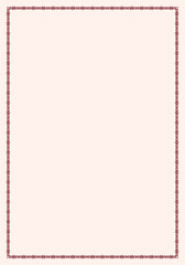 Beautiful vector frame