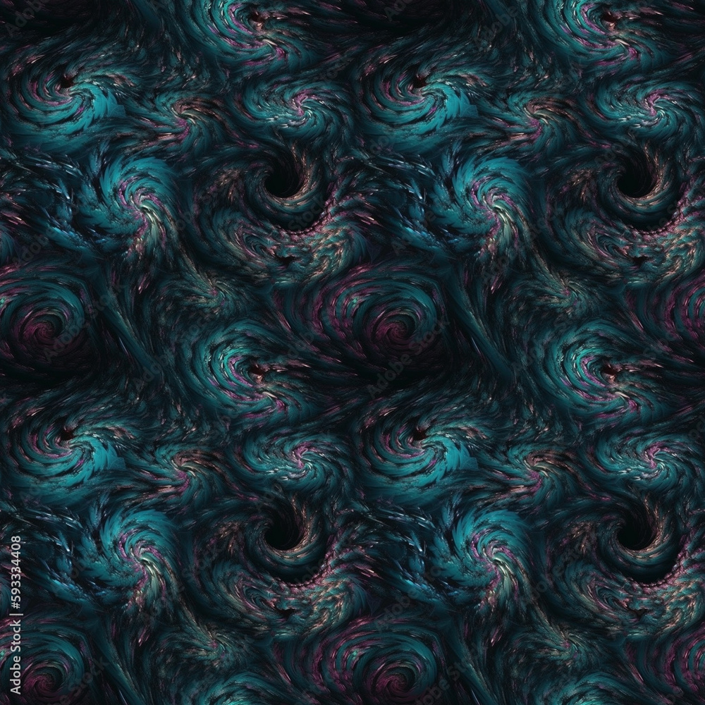 Poster patterns and shapes of dynamic flowing natural forms. ai generative illustration.