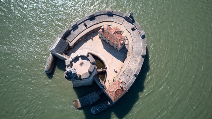 Le majestueux fort Louvois en Charente maritime - Région aquitaine - France © Biard.J