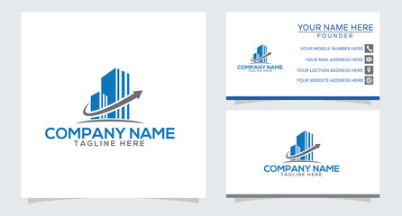 Naklejka premium Real Estate Vector Logo Design 