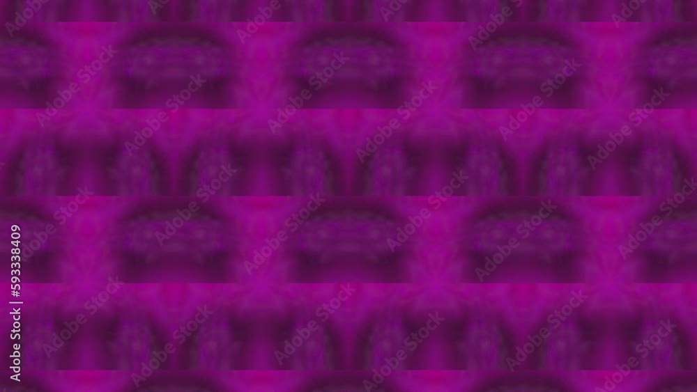 Poster kaleidoscopic pattern flashes with psychedelic colors. motion. bright flashing kaleidoscopic pattern