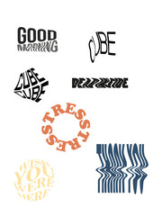 word designs vector, NOT FONTS