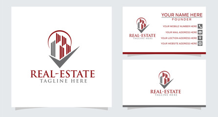 Real estate house logo