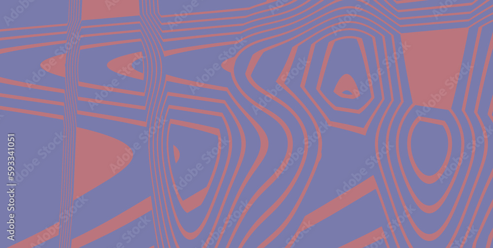 Poster abstract colorful illustration background with lines and shapes