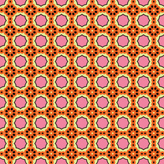 Seamless Fashion Geometry Pillow Minimal Arabic Stylish Repeat Beautiful Creative Vintage Shape Tile Trendy Art Fabric Textile Wallpaper Modern Print Line Design Background Graphic Pattern.