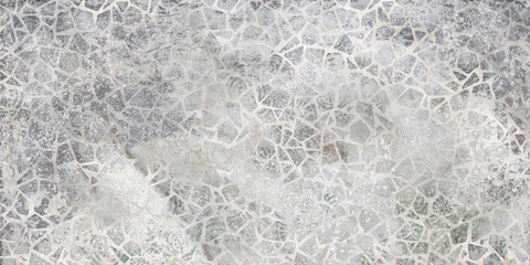 seamless mosaic pattern background with gray concrete texture
