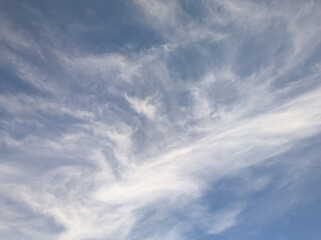Cloud sword in the sky