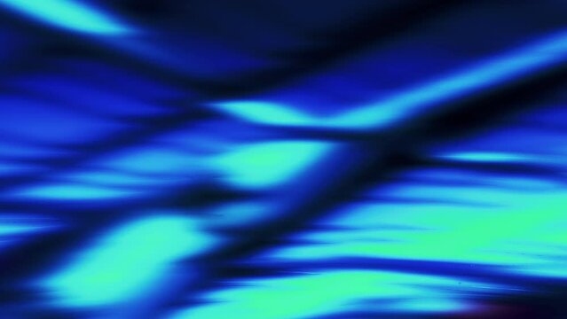Moving background with colored spots and mirror effect. Motion. Parallel moving lines of light spots. Colored background with moving lines and spots