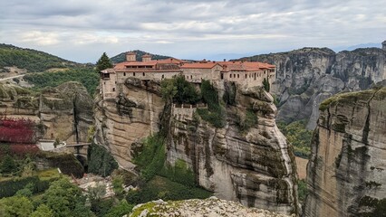 Fototapeta na wymiar Meteora Kloster Griechenland