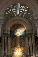 Lyon, France  17.03.2023 - "Timeless Beauty: Basilique Notre Dame de Fourviere Enchanting Presence in Lyon"