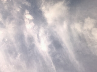 How are the clouds it looks like a wave