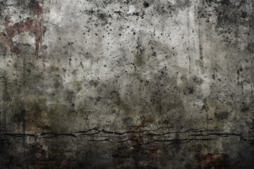 Abstract sceneries with a dark concrete cement texture as a backdrop. Generative AI