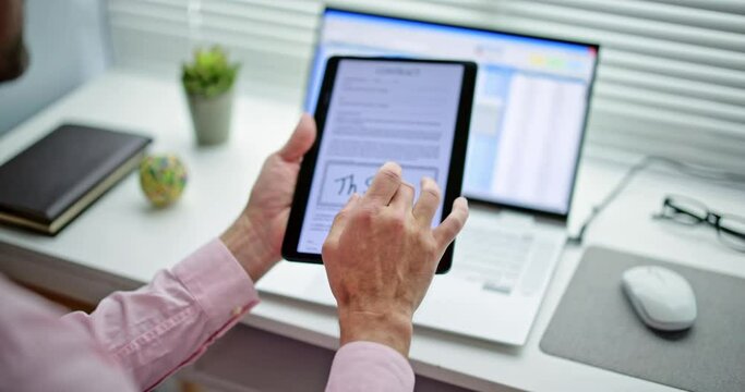 Digital Signature On Contract Document Online