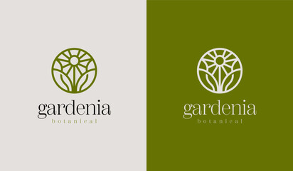 Agriculture Plant Leaf Logo Template. Universal creative premium symbol. Vector illustration. Creative Minimal design template. Symbol for Corporate Business Identity