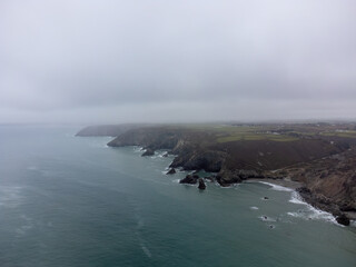 trevellas Porth cove near st agnes cornwall england uk 