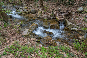 Waterfall at Crazy Mary River, Belasitsa Mountain, Bulgaria
