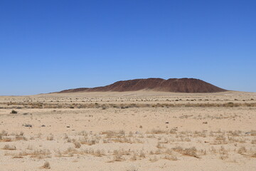 scenic view of a landscape in Namibia