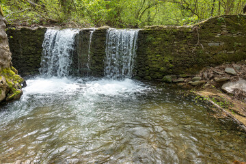 Waterfall at Crazy Mary River, Belasitsa Mountain, Bulgaria