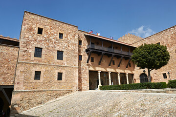 Obraz premium inner courtyard of the castle