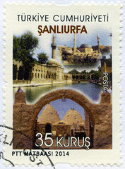 TURKEY - 2014: shows Views of Sanliurfa Urfa, Tourism, 2014
