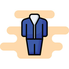 Groom Suit icons. Vector Design Stock illustration.