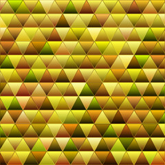 abstract vector stained-glass triangle mosaic background