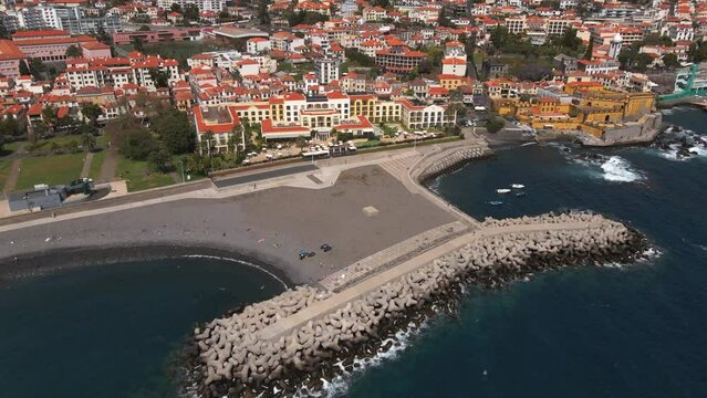 Funchal, Madeira in Portugal by Drone