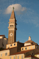 Fototapeta premium bell tower of the church