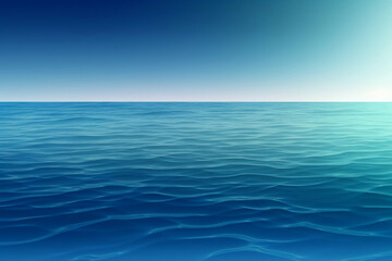 Obraz premium Blue sea and sky