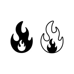 Fire flame logo