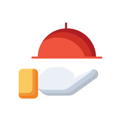 Dinner icons. Vector Design Stock illustration.