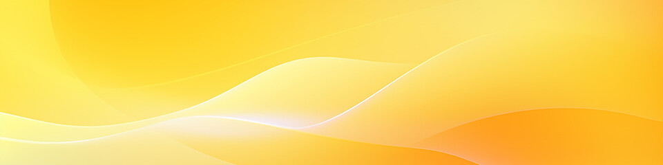 yellow waves gradient background color change white yellow site banner top page, ai, ki, bright light, silk texture © Germanroam