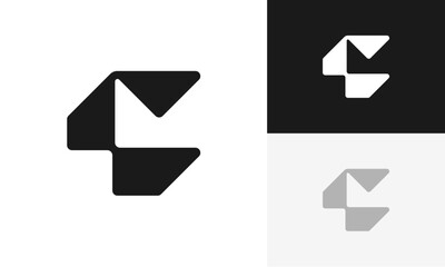 Initials C logo design. Initial Letter Logo Design Vector.