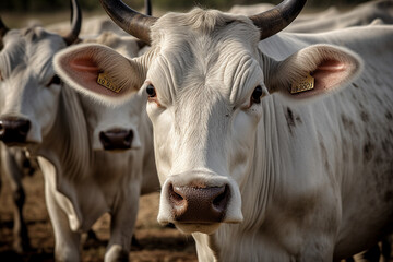 Cattle in the field - agribusiness - AI Technology