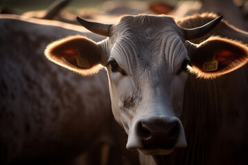 Cattle in the field - agribusiness - AI Technology
