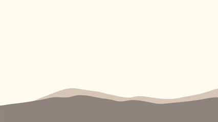 mountain landscape illustration