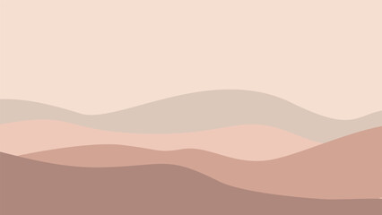 mountain landscape illustration