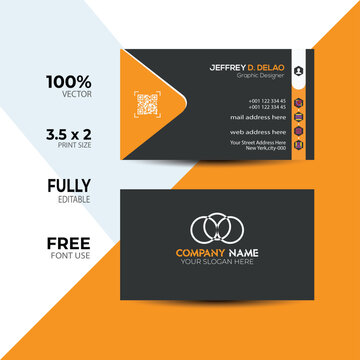 Creative and Clean Business Card Template