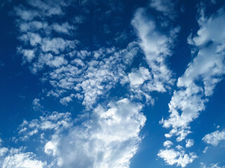clouds in the sky blue sky background with clouds blue sky with clouds and  bright in the daytime in summer
