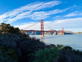 San Francisco, Golden Gate Bridge, Presidio Park 