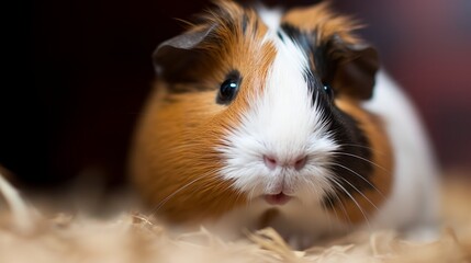 Adorable Baby American Guinea Pig