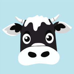 Vector fresh milk logo. Dairy products, packaging and advertising. Fresh organic meat farmer products Logotype concept icon.