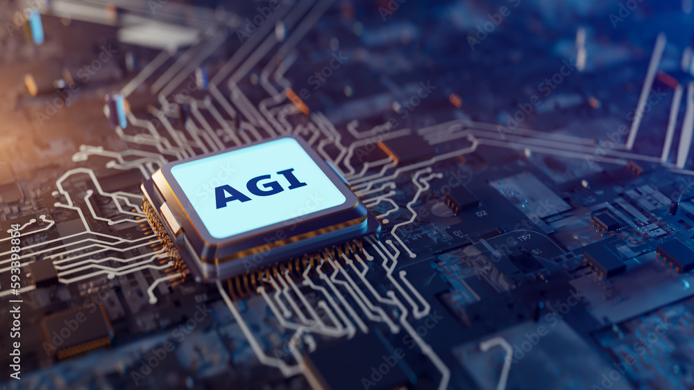 Aufkleber strong artificial intelligence 