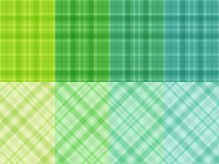 シームレスなパターン、緑色のチェック